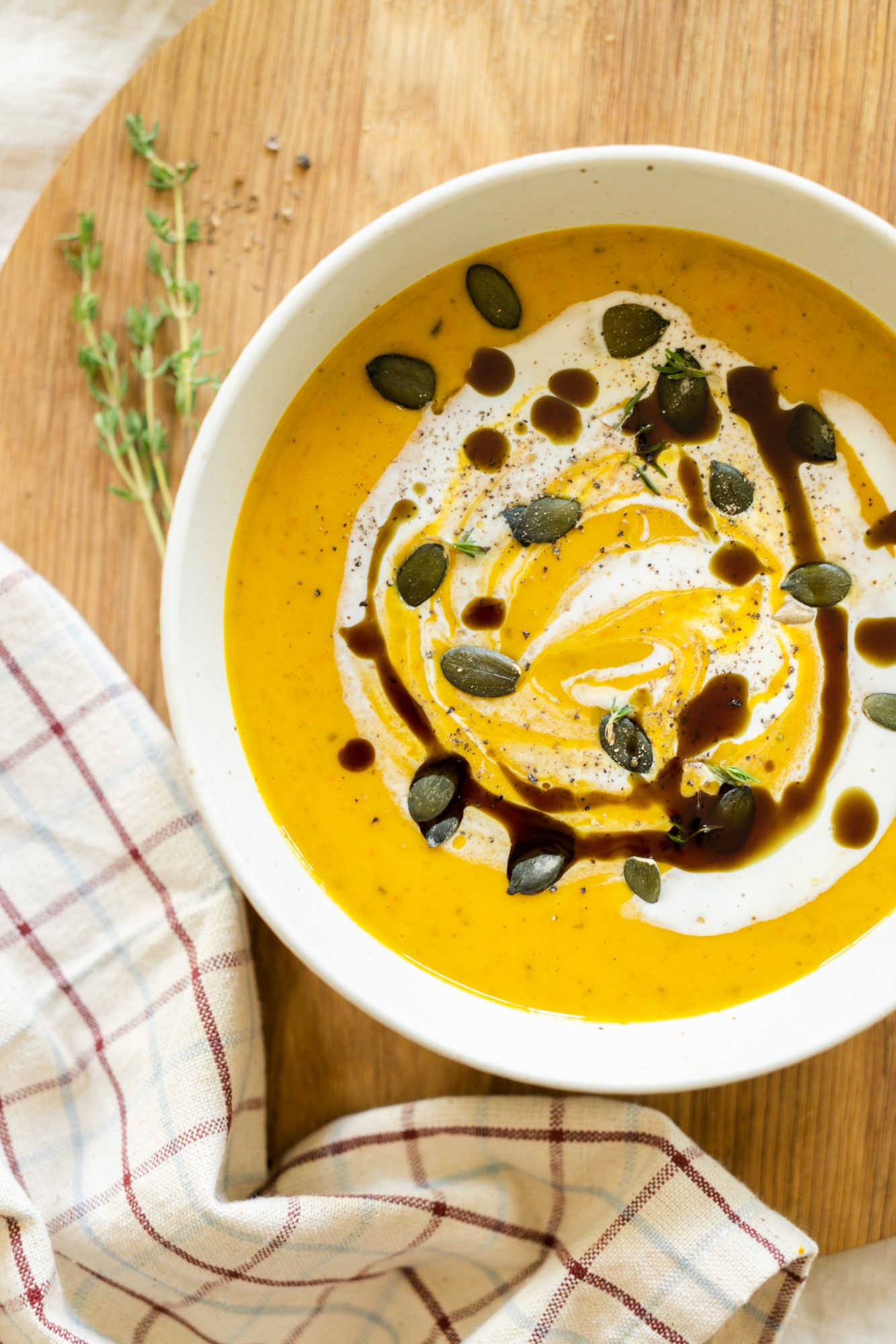 Kürbissuppe mit Maronen für Familien-2